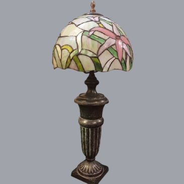 Старинная настольная лампа Тиффани