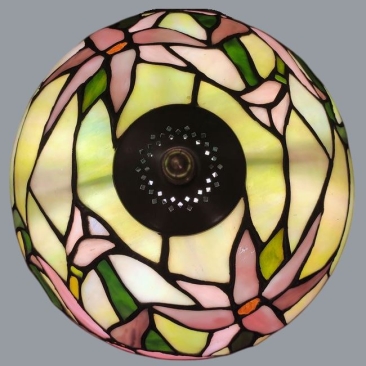 Старинная настольная лампа Тиффани