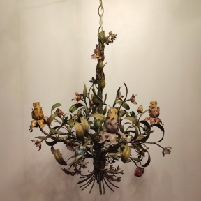 Люстра - букет в оливковых тонах