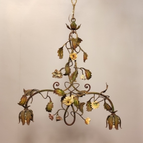 Флористический подвес на два рожка