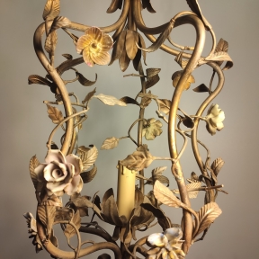 Винтажный подвес на одну светоточку